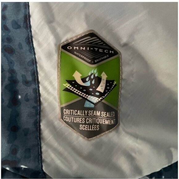 Columbia Bugaboo Blue Winter Jacket Medium Ski Outdoor Waterproof Hooded - Picture 6 of 9